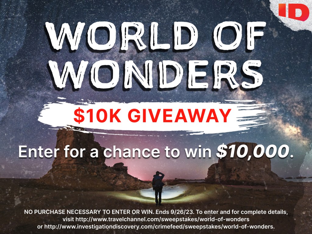Picture of: Enter the World Of Wonders Giveaway  Investigation Discovery