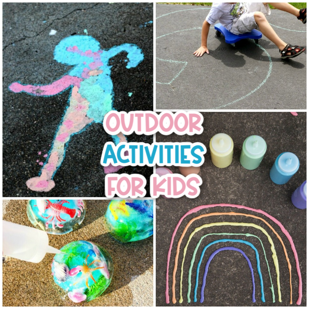 Picture of: Fun Outdoor Activities for Kids – Messy Little Monster