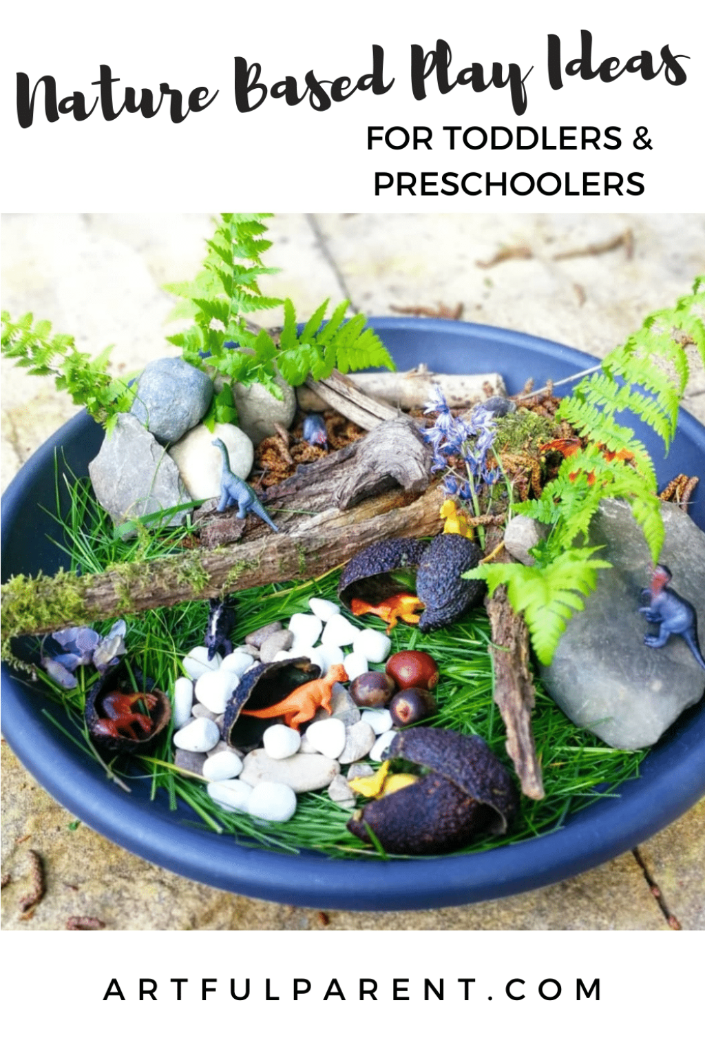 Picture of: Nature Based Play Ideas for Toddlers & Preschoolers