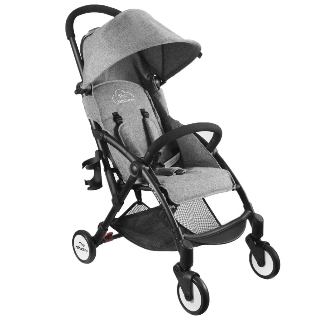 Picture of: Tiny Wonders Single Baby Stroller with Dual-Brake, Portable